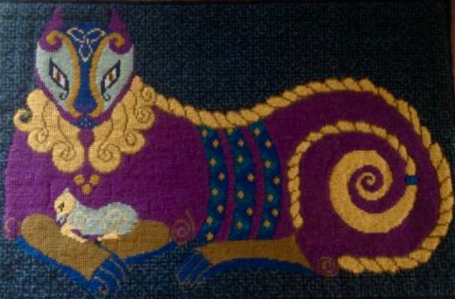 Lion and Lamb Rug
